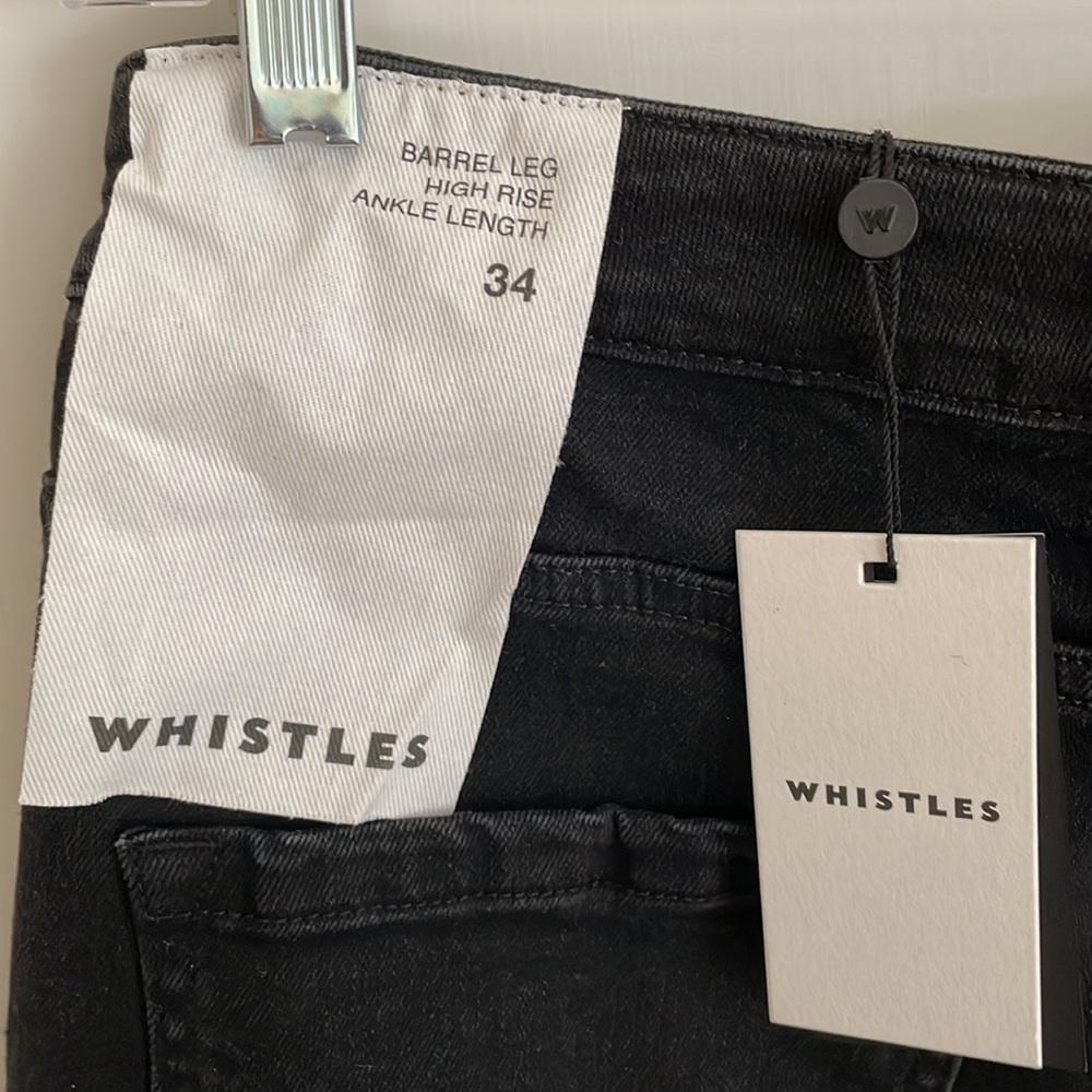 Whistles Barrel Leg Jean - Picture 3 of 3